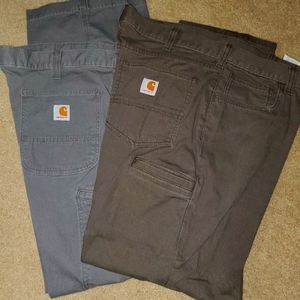 Two pair of Carhartt cargo pants